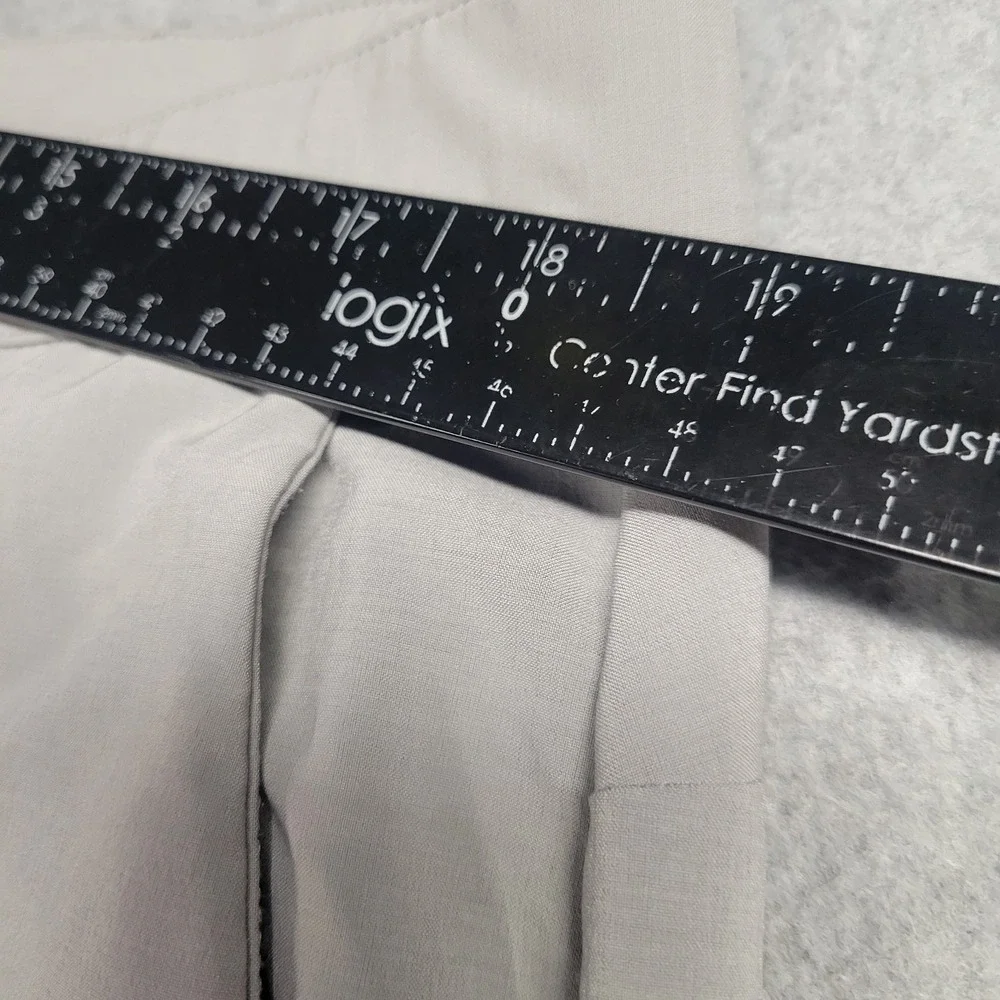 Fabletics The One Trousers Mens Gray Stretch Performance‎ Commuter Pants 37x27.5